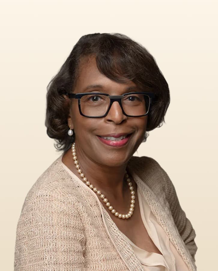 A professional portrait of Denise Christian, MD