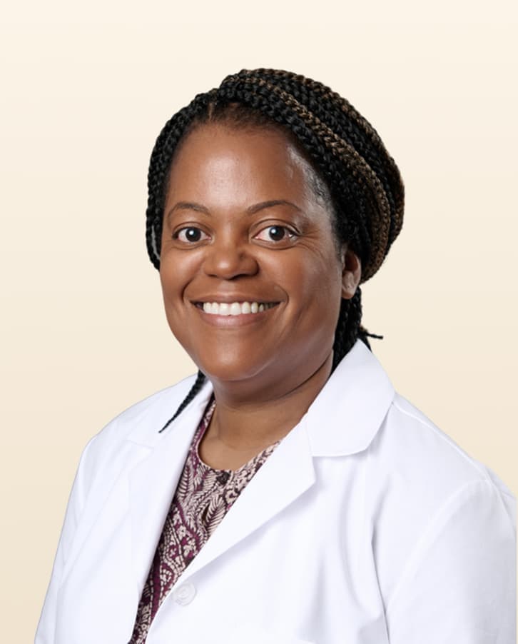 A professional portrait of  Glenis Strachan, MD